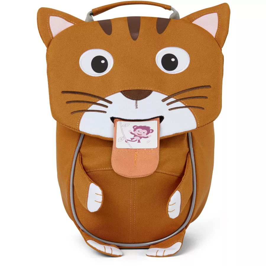 Affenzahn Kleine Freunde - Kinderrucksack: Katze, braun