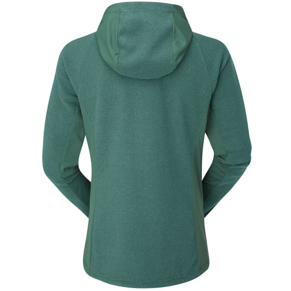 Veste polaire randonnée RAB CAPACITOR HOODY W EUCALYPTUS