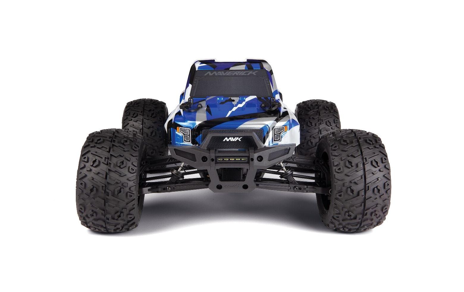 Monster Truck Quantum2 MT 4WD Blau, ARTR, 1:10<br>Off-Road RC Modell mit Brushed Allradantrieb