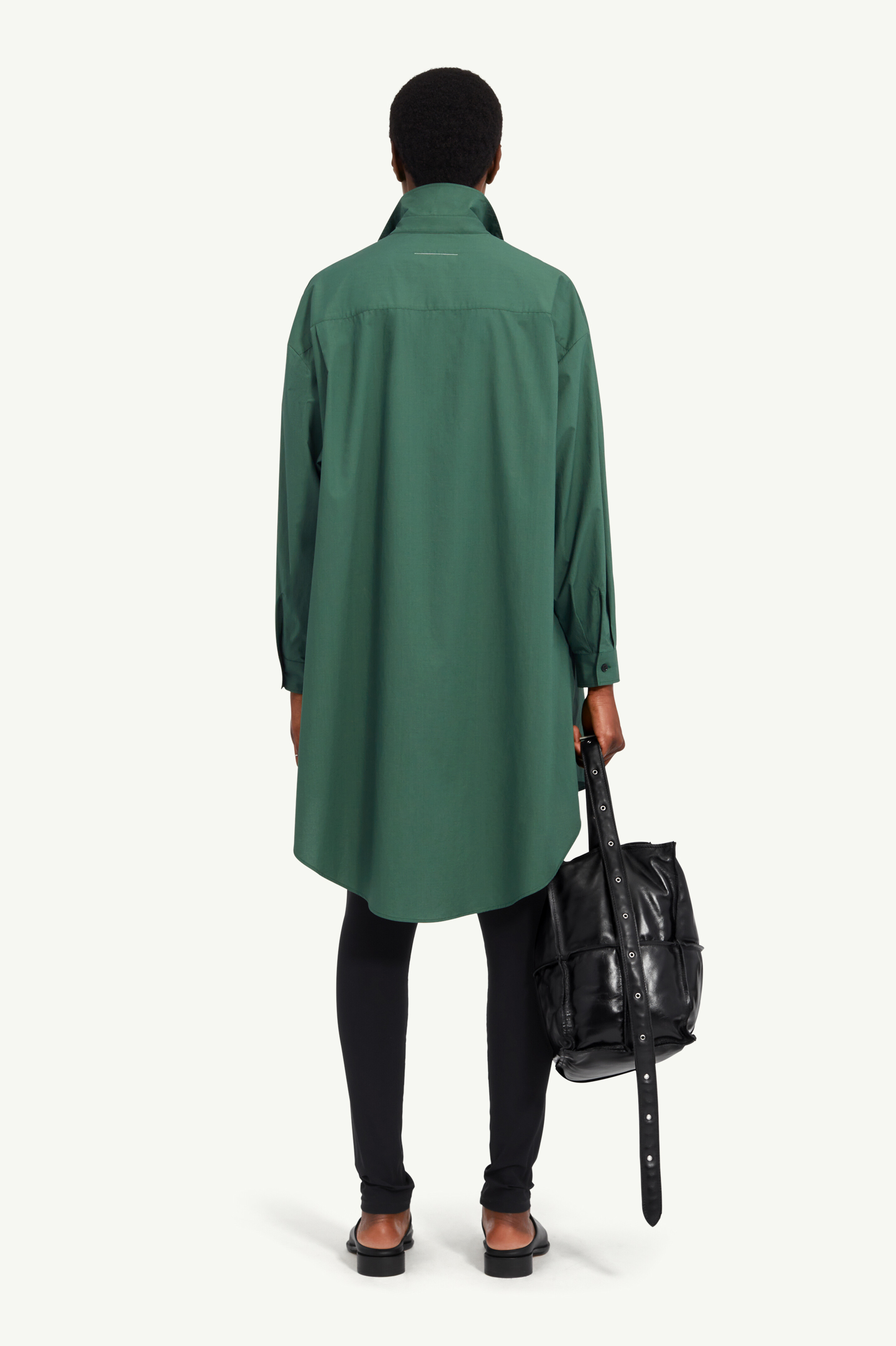 Robe chemise en popeline
