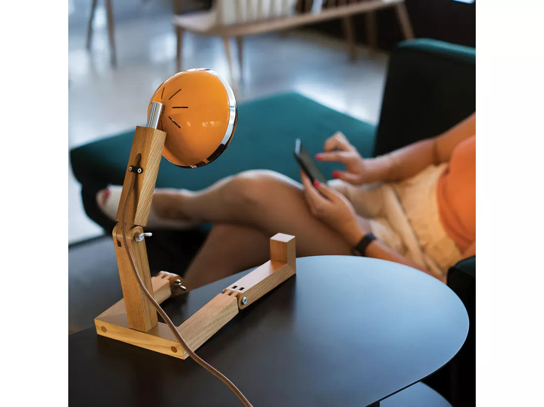 Lampe de table Mr. Wattson Orange Mc Laren Piffany Copenhagen - Mr. Wattson