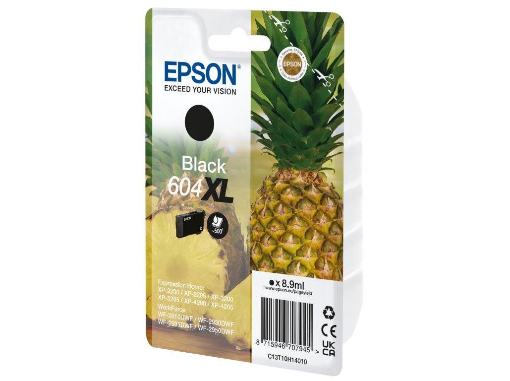 TINTEIRO ORIGINAL EPSON SINGLEPACK BLACK 604XL