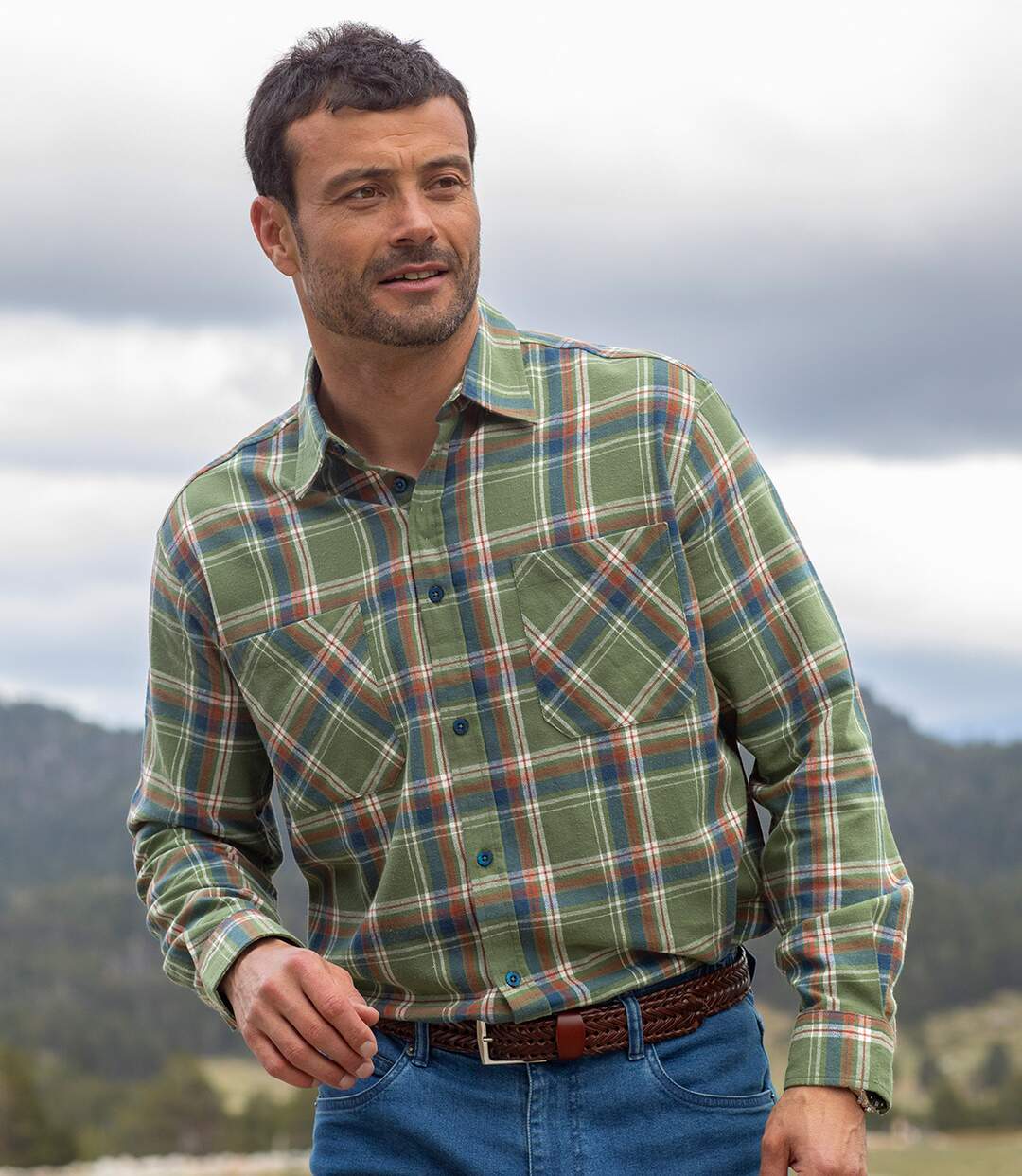 Chemise Flanelle à Carreaux Forest