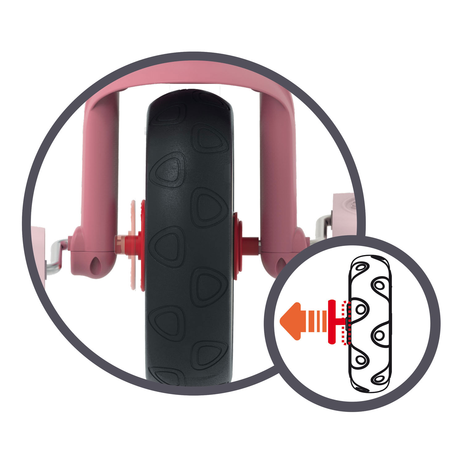 Smoby Be Move Comfort Driewieler Roze