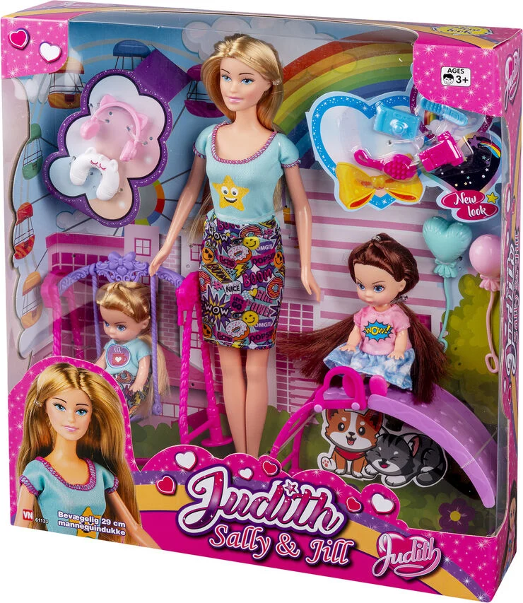 Legetøj JUDITH & SALLY LEGEPLADS
