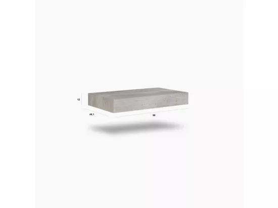 Ensemble de salle de bain 5 pièces ASTRA ciment