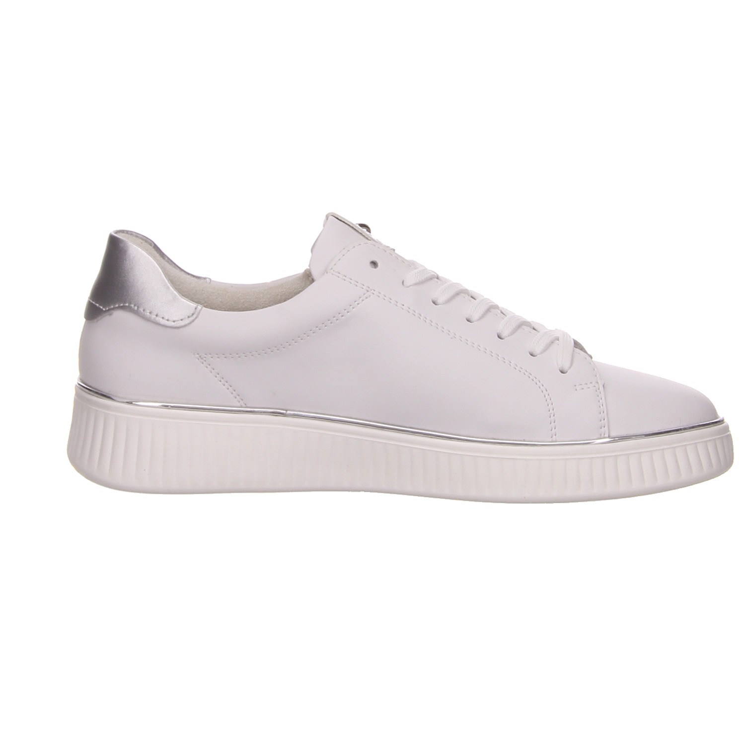 Remonte Schnürhalbschuh weiß weiss/weiss kombi