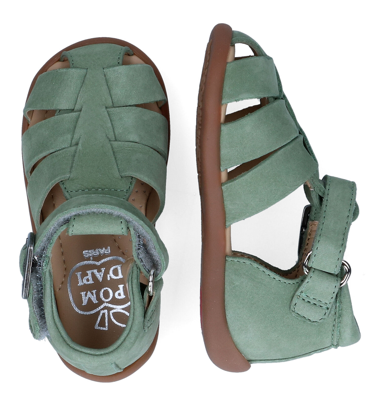 Sandalen groen