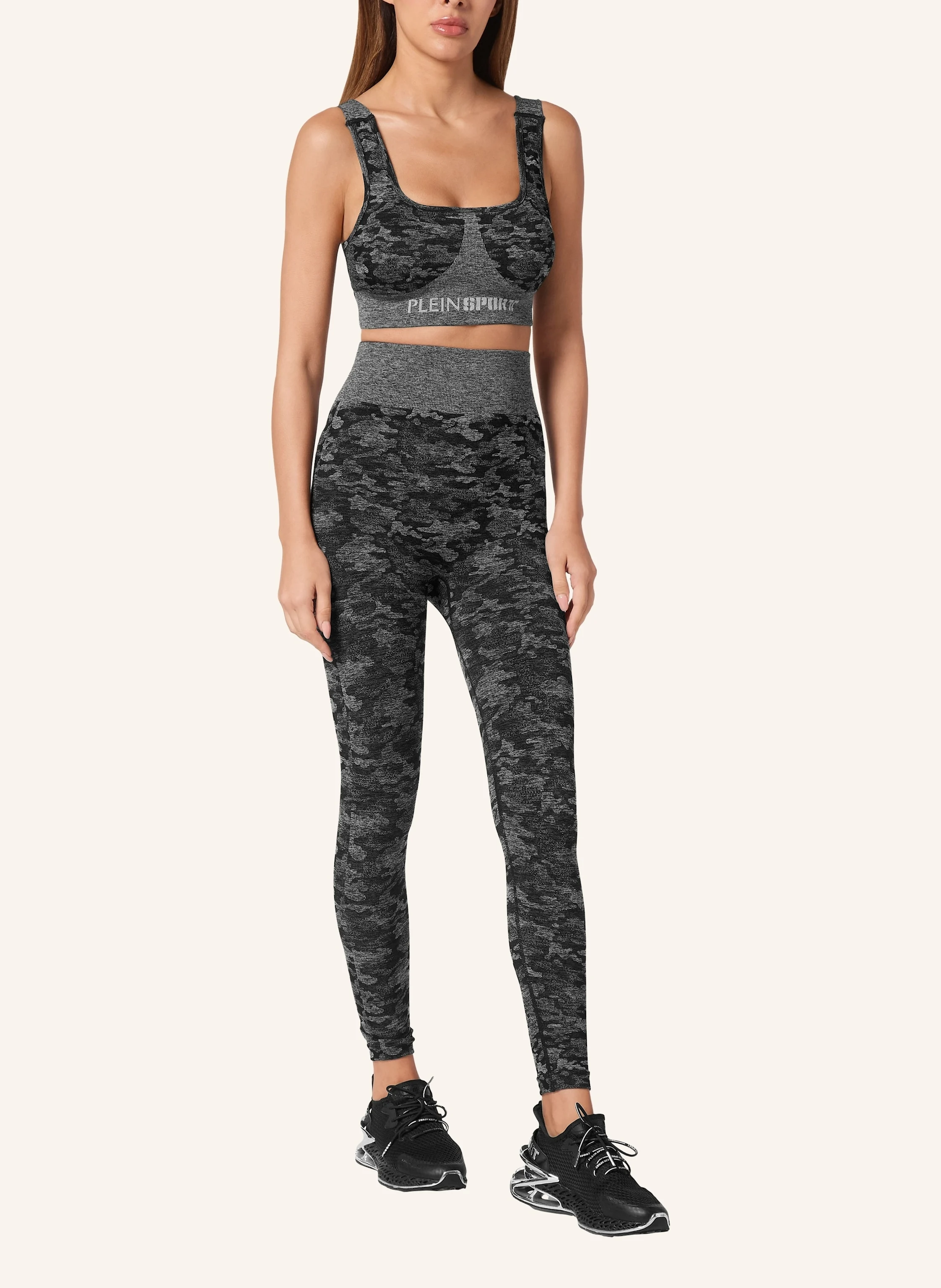 PLEIN SPORT Leggings CAMOUFLAGE