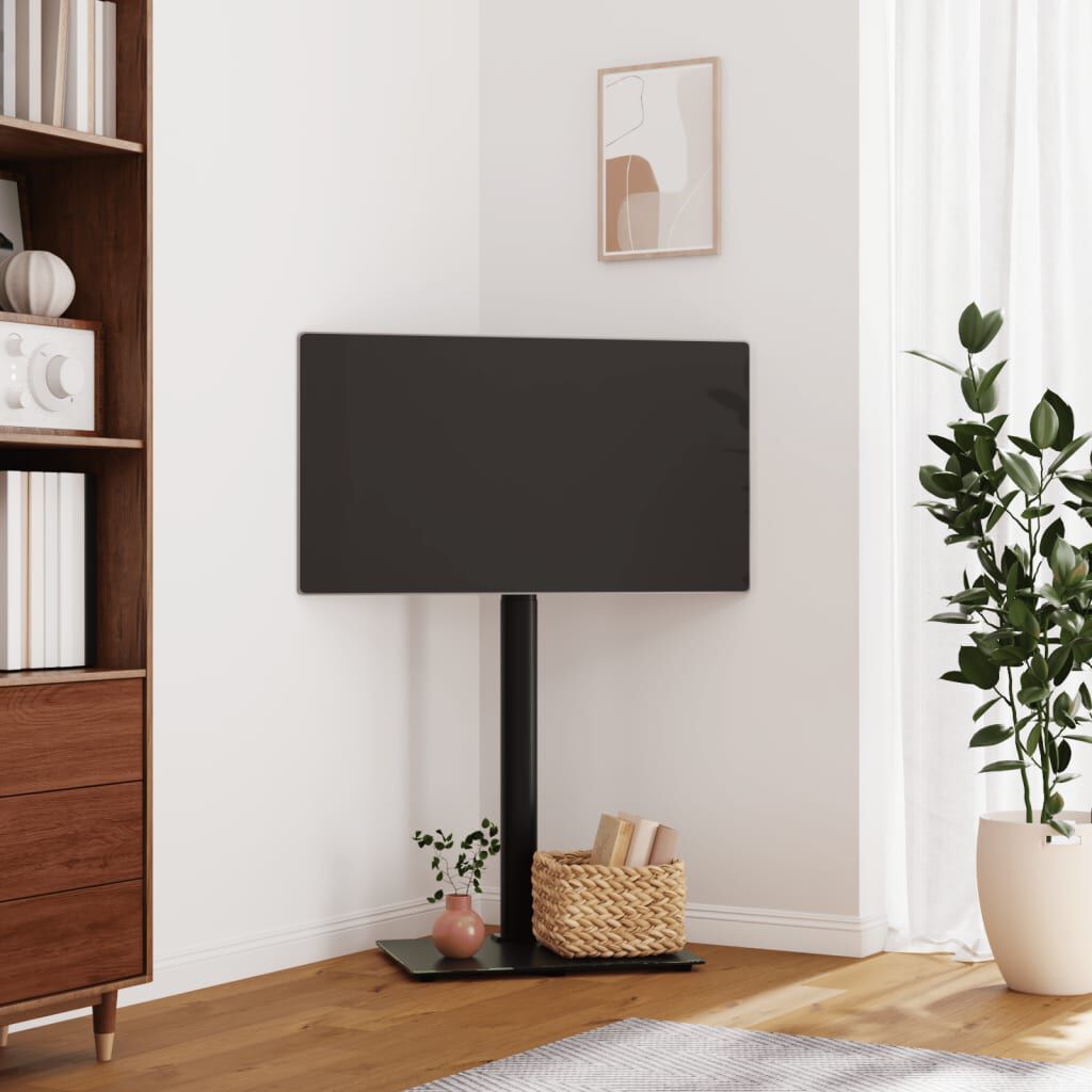 vidaXL Hoek TV-meubel voor 32-65 inch Zwart