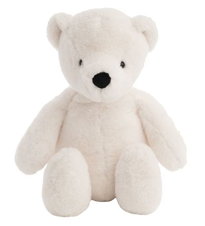 NatureZoo Bamse - 30 cm - Isbjørn - Hvid