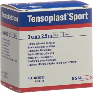 TENSOPLAST SPORT Elastisches Tape, 3 cm x 2.5 m