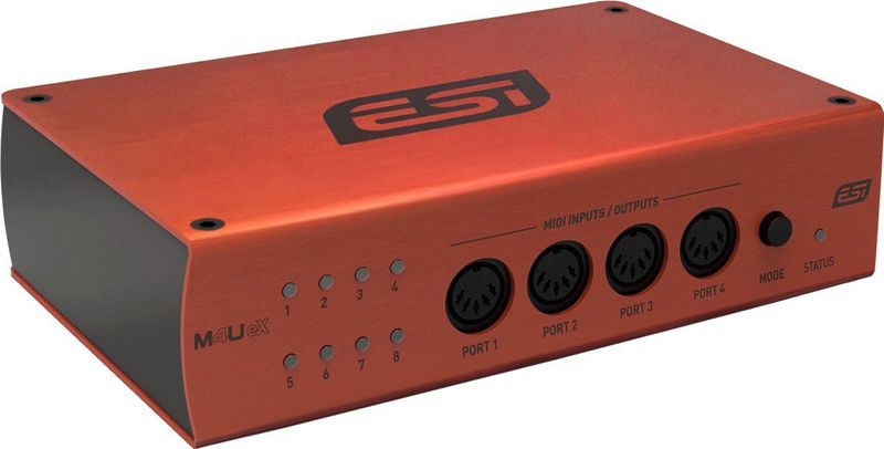 M4U - eX - MIDI Interface - USB 3.0 - 8 MIDI Poorten