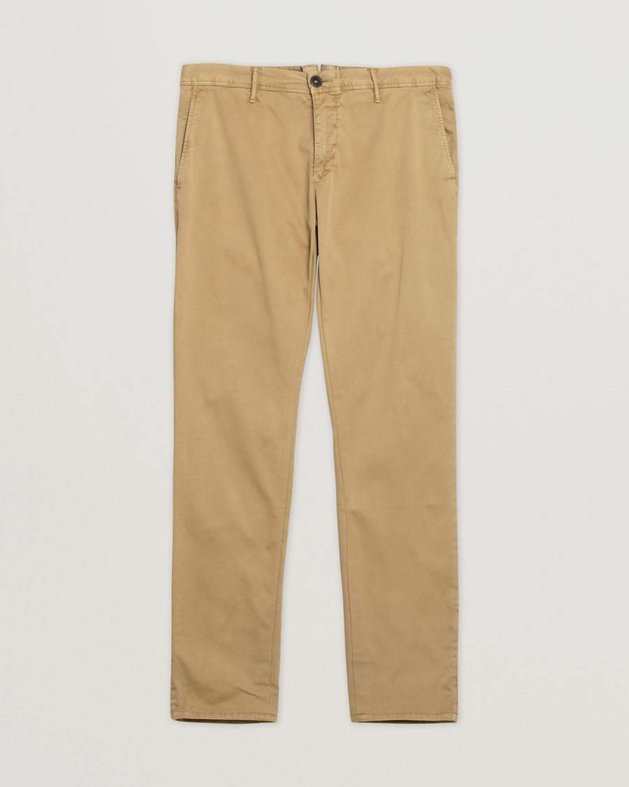 Incotex Slim Fit Stretch Slacks Beige W34