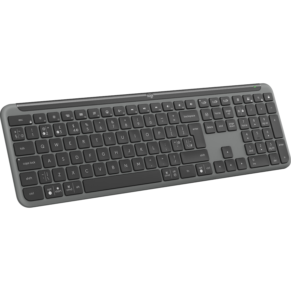Logitech K950 Slim tastatur (grafitt)