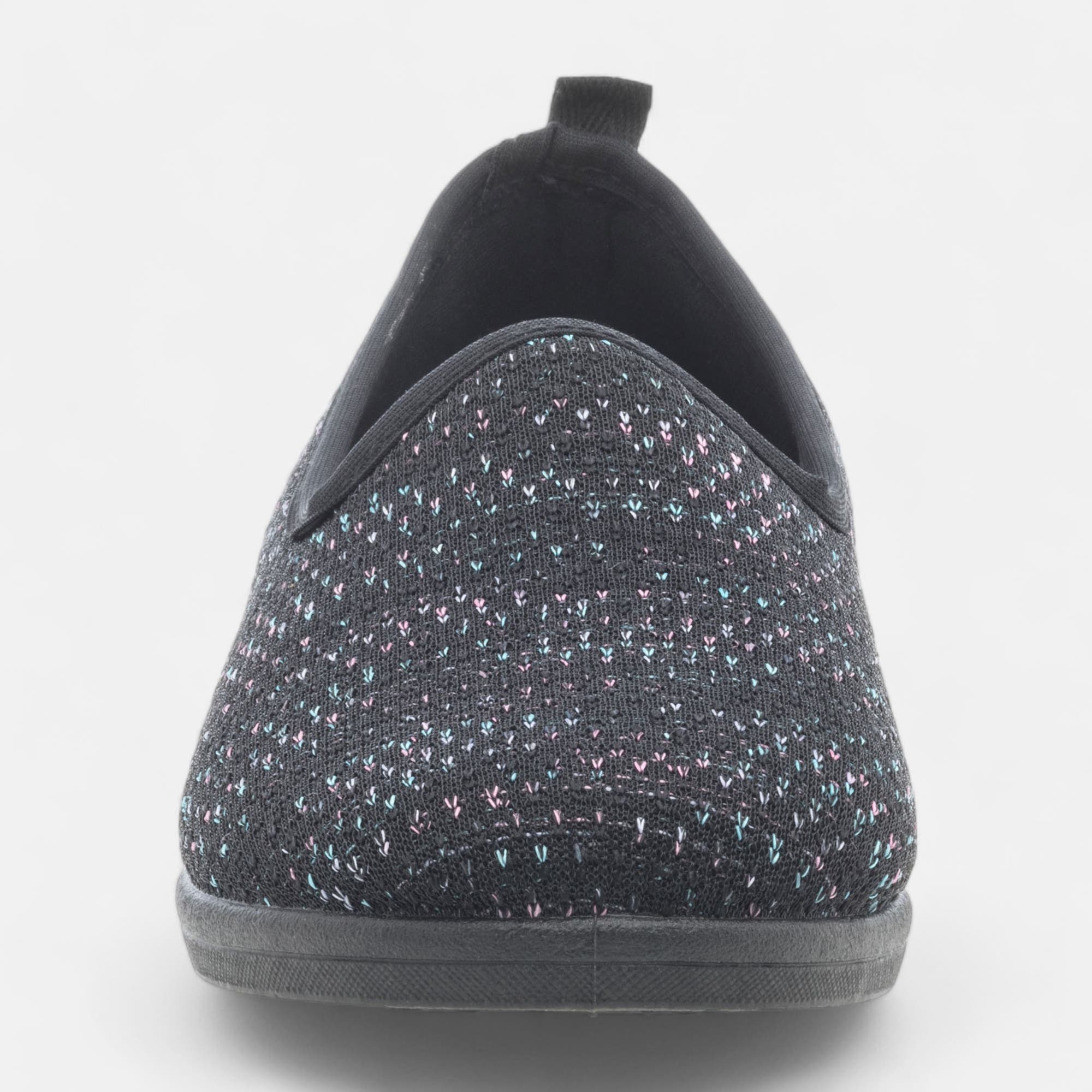 Pantoufles pieds sensibles Femme noir