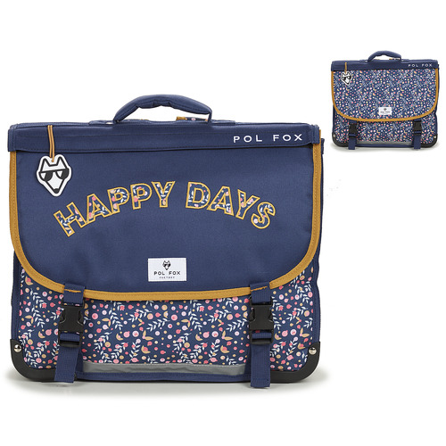 Pol Fox - CARTABLE HAPPY BLUE 35 CM - Marine