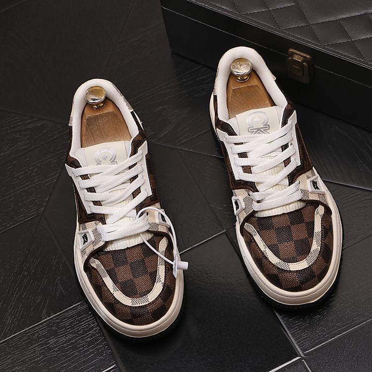 Mr Ozera - Tweekleurige sneakers
