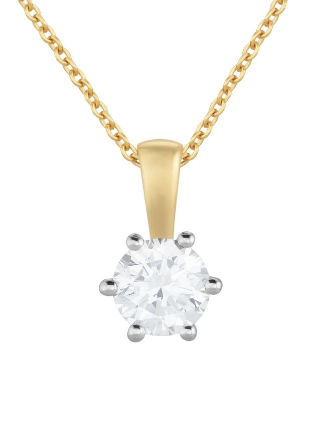 Christian Materne Private Diamonds, Brillant-Anhänger, Brillant, Silber 925