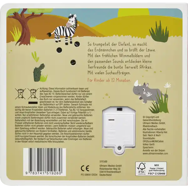 Soundbuch Tiere Afrikas