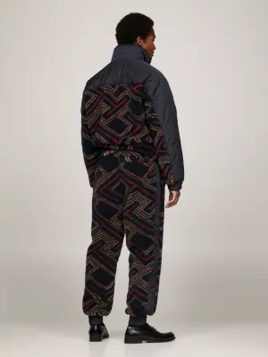 Calça de moletom Tommy x Pendleton New York Stripe TH Monogram