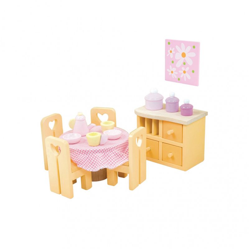 Le Toy Van Dukkehusmøbler i tre, Spisestue