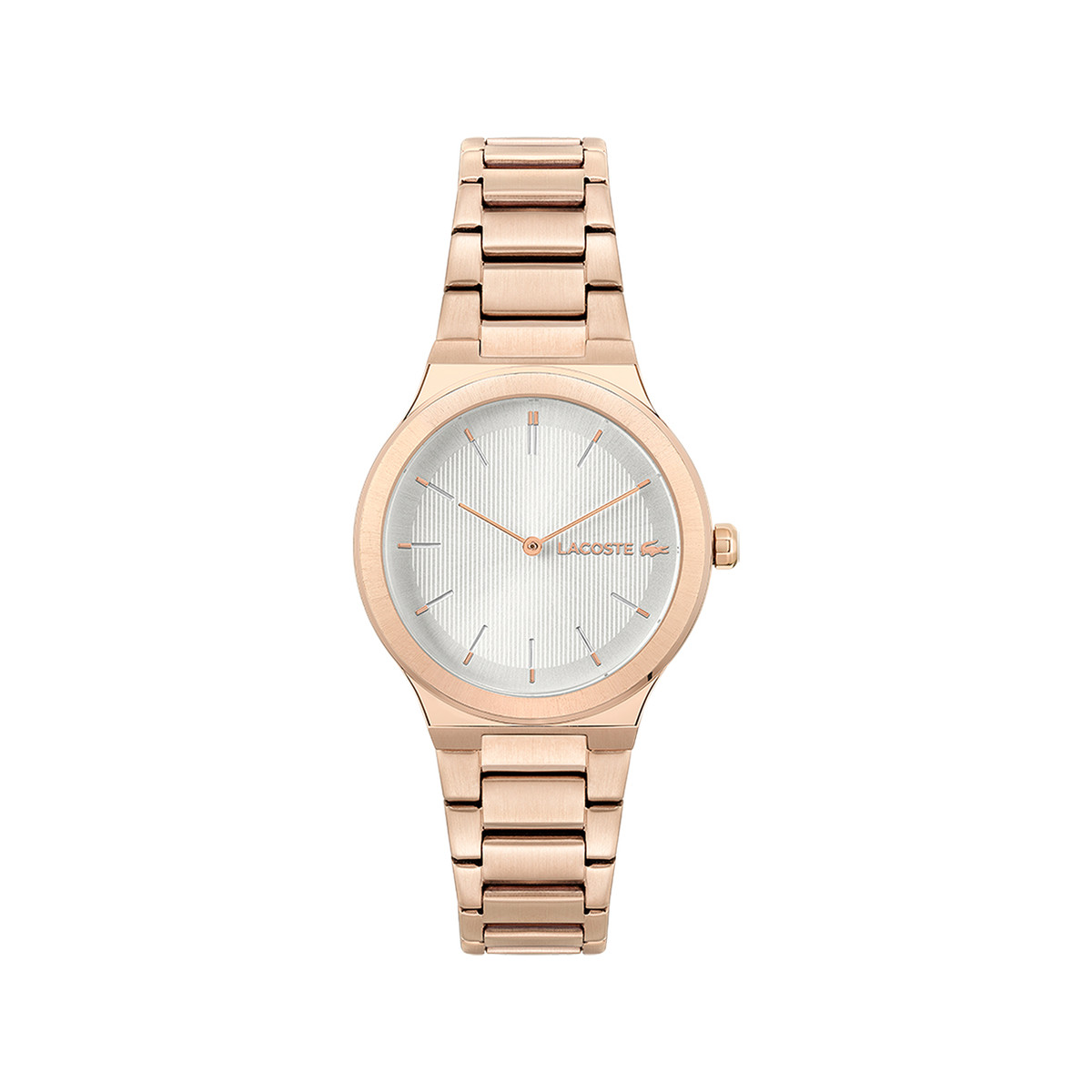 Montre LACOSTE Femme acier doré rose