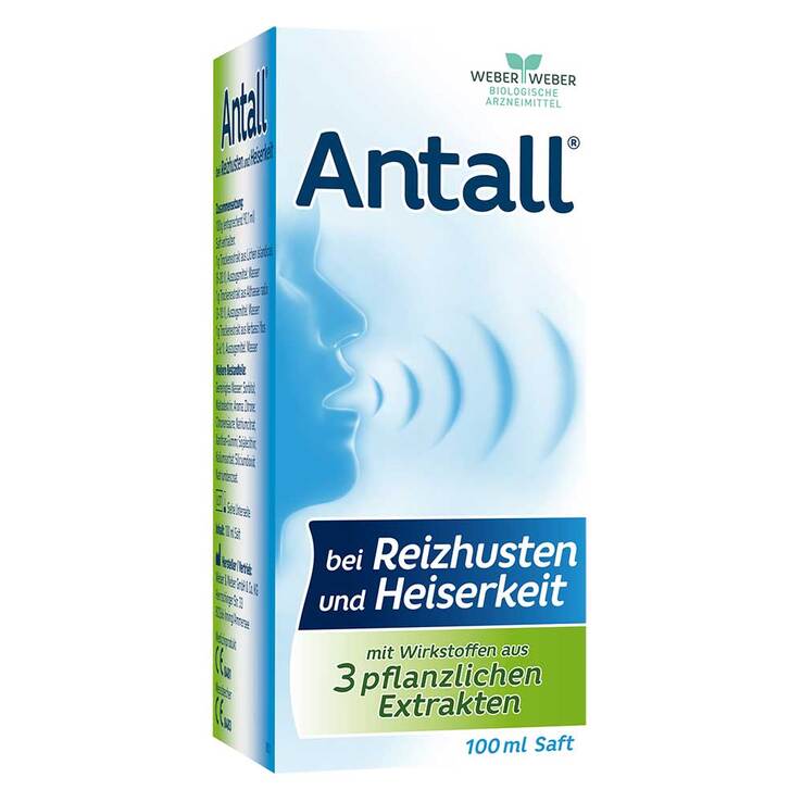 Antall bei Reizhusten und Heiserkeit Saft, 100 ml