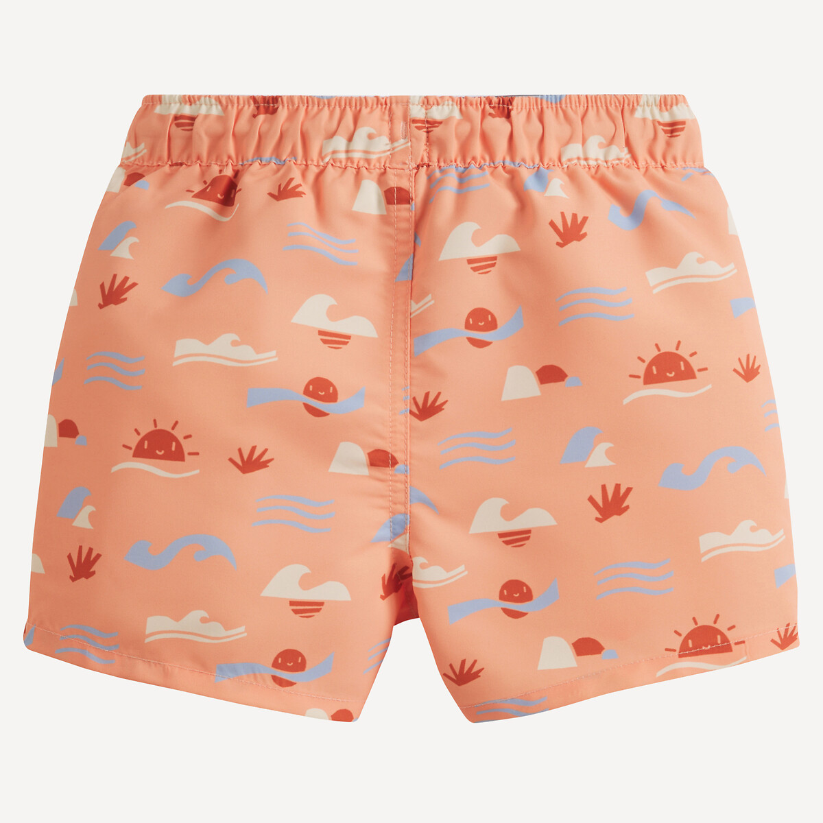 COLEÇÃO LA REDOUTE<br>Shorts de banho com estampa de ondas e sol