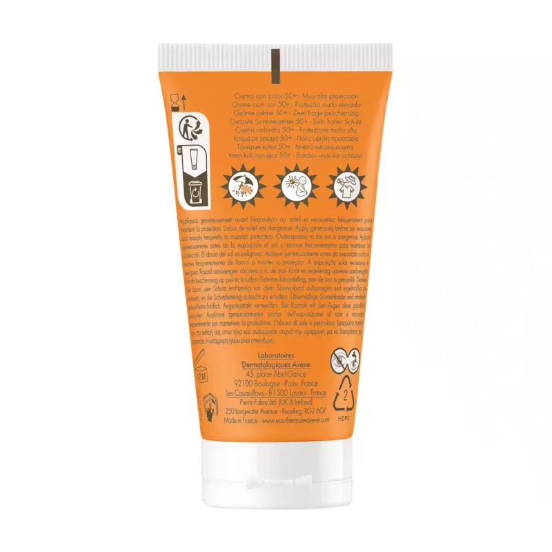 Soins Solaires - Crème Teintée SPF 50+ - 50ml