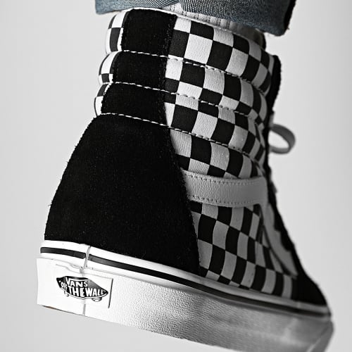 Baskets Sk8 Hi 32QGHRK Checkerboard Black True White