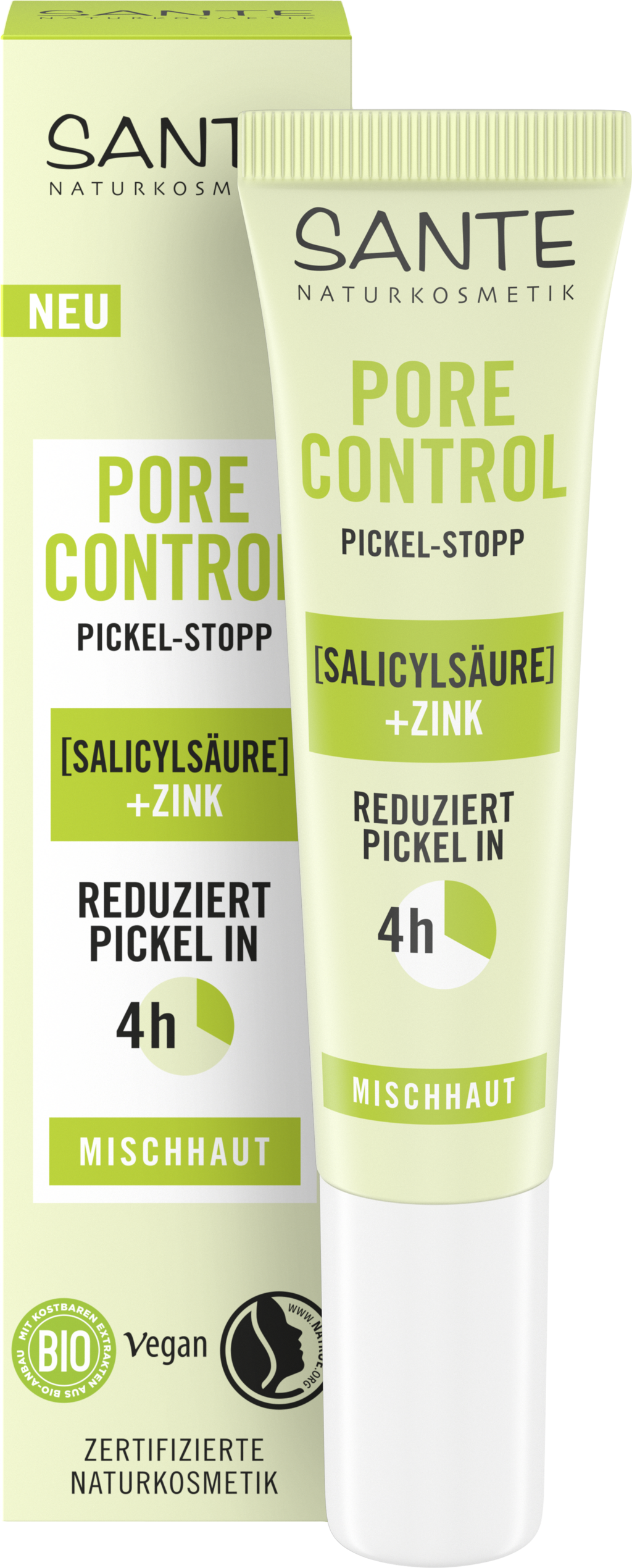 Santé naturally.  Pore Control Pickel-Stopp, 15 ml