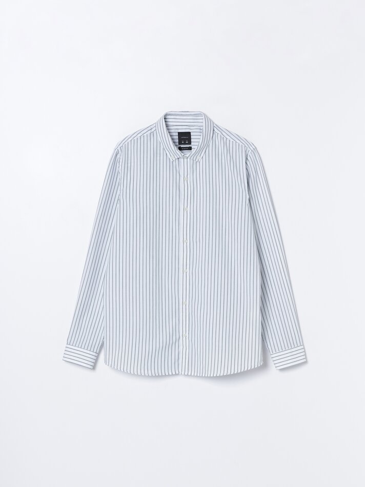 Camisa listrada - Verde Médio