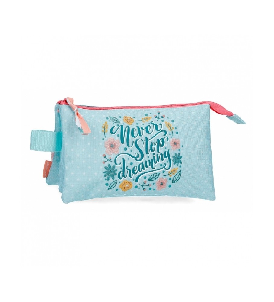 Capa Movem Never Stop Dreaming Azul - 22x12x5cm -
