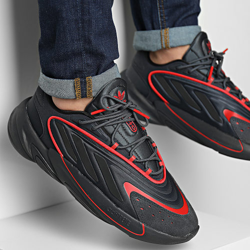 Baskets Ozelia Bayern Munchen HP7812 Carbon Core Black Red