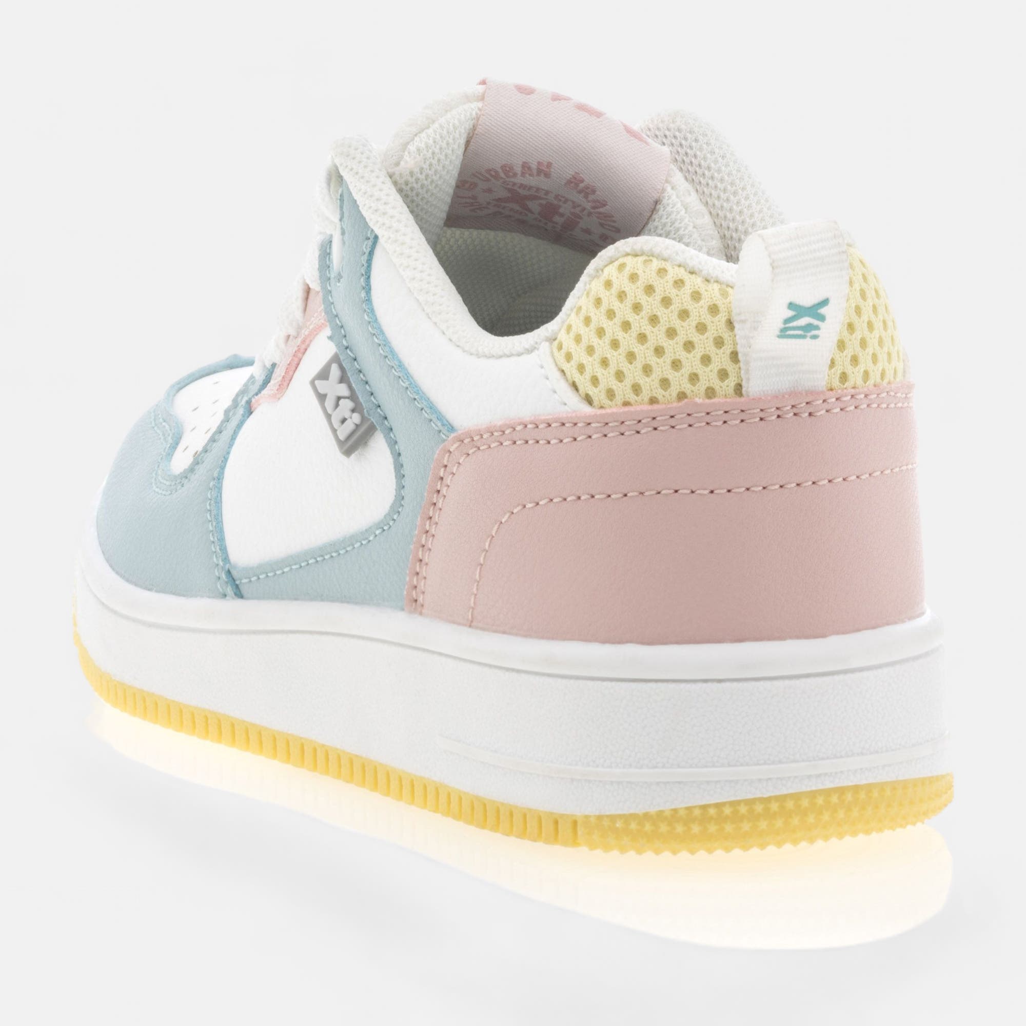 Baskets hautes Fille multicolore