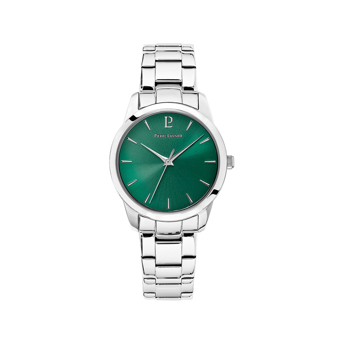Montre PIERRE LANNIER roxane femme bracelet acier argent
