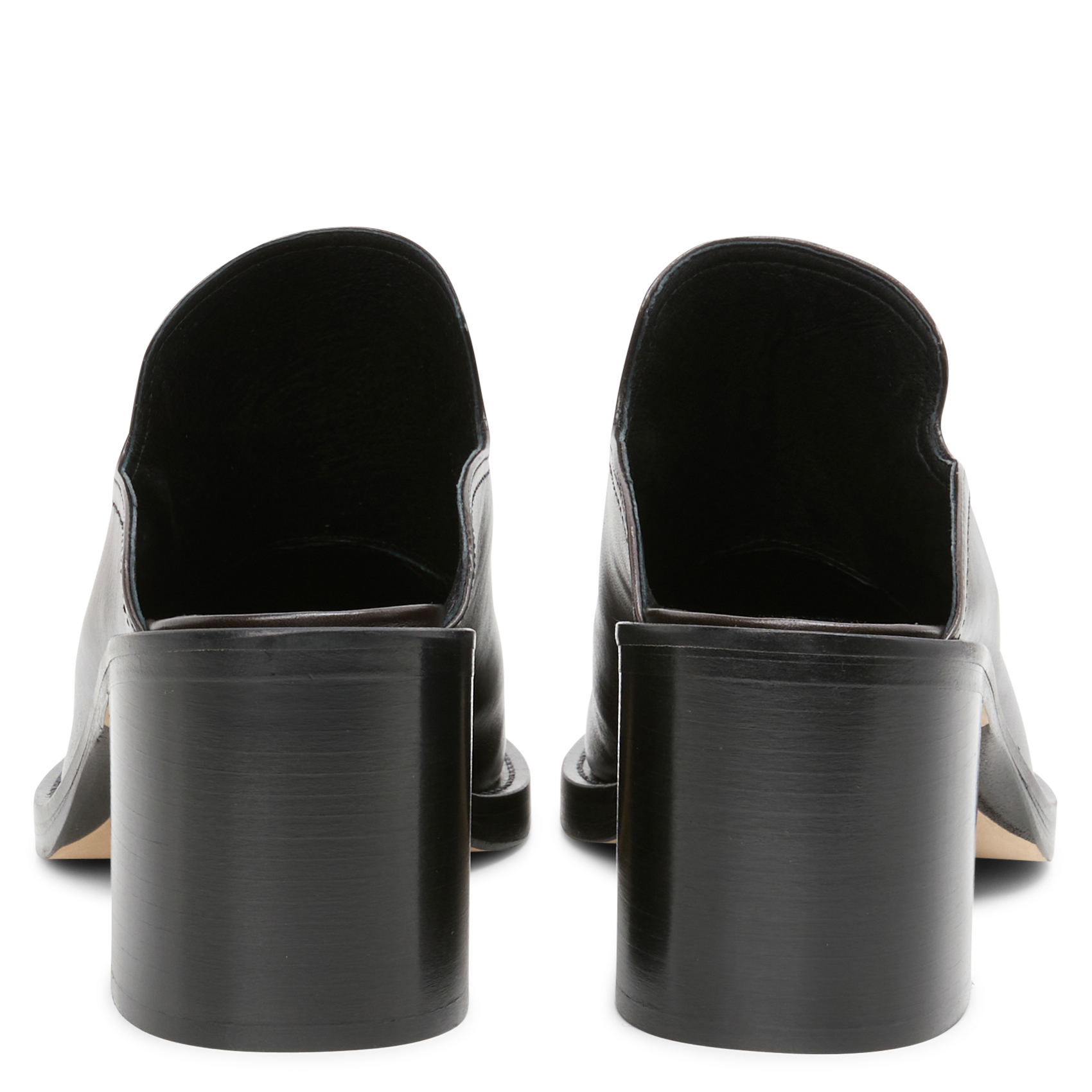 MILADO - Mules en cuir | Noir