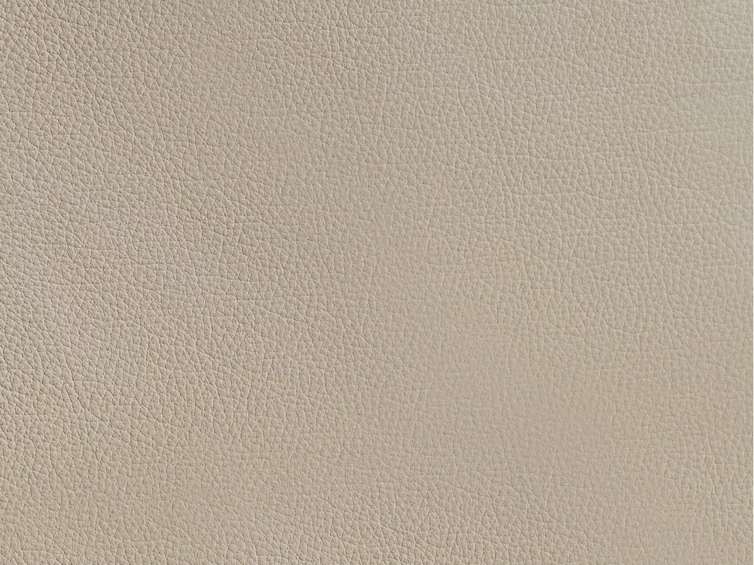 Canapé 3 places et fauteuil relax électrique en cuir beige ADELIO