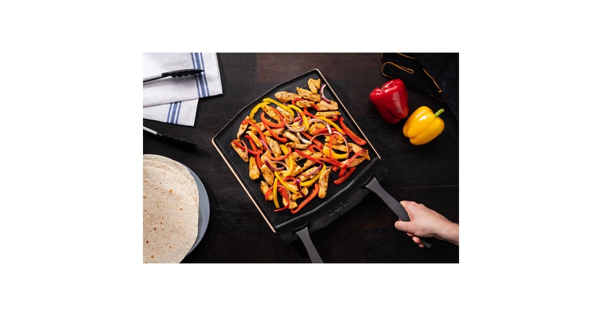 OoniDubbelzijdige Grizzler-Platte grillplaat  (Antraciet)