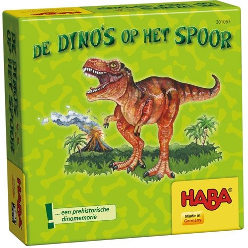 Haba memoriespel dino's op het spoor