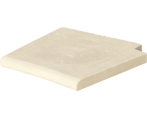 Zwembadrand, Bergerac Romeinse treden rechts Champagne 35 x 35 x 3,2 cm