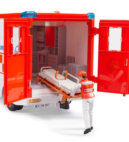 Bruder Auto - Sprinter Ambulance m. Licht/Sound und fährt - 0267