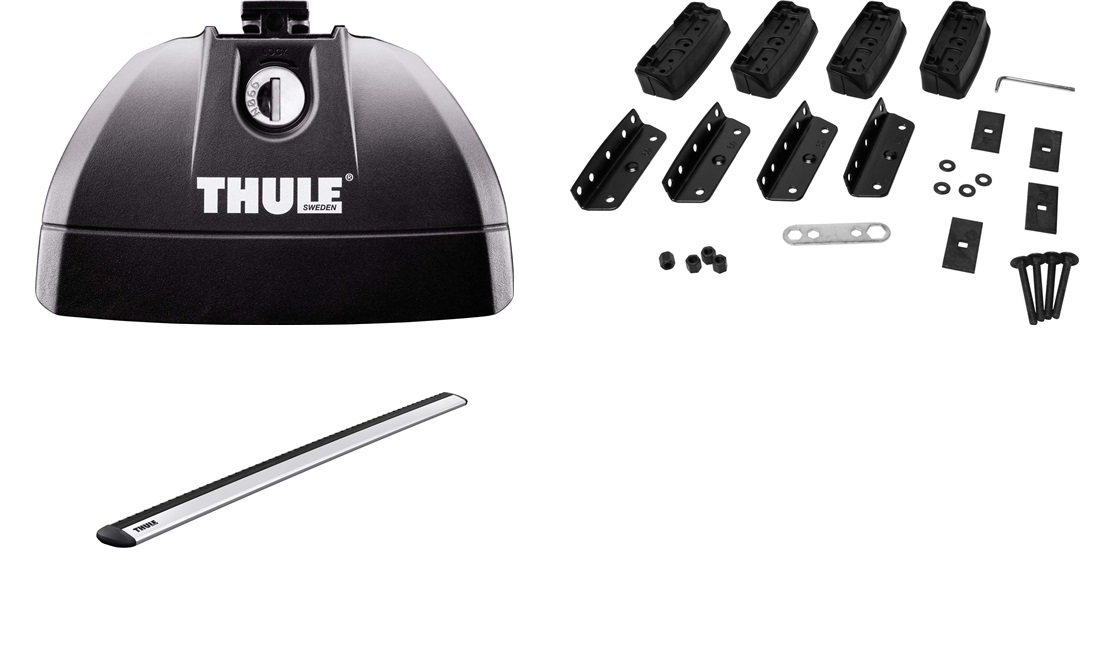 Tagbøjler, Thule WingBar EVO Grå