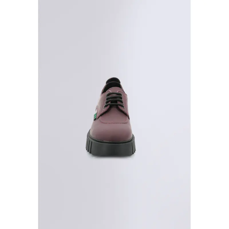KICK FAMOUS BORDEAUX FIGUE DERBIES Cuir Femme