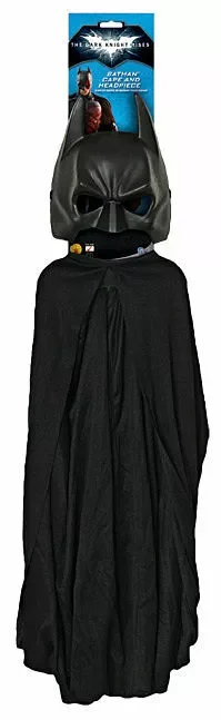 Rubiner - Batman kappe og maske sæt