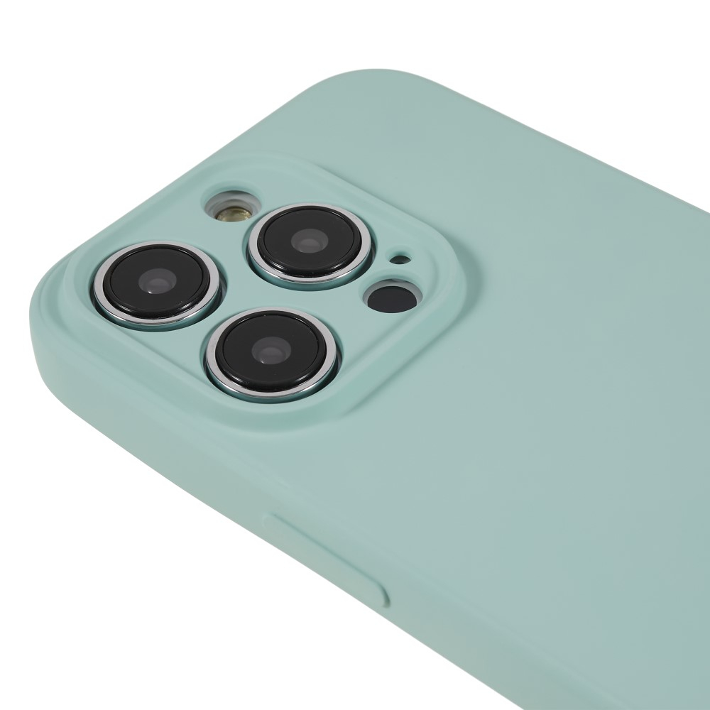 iPhone 14 Pro Gummi Case Hülle mit Kameraschutz - Türkis (Matt)