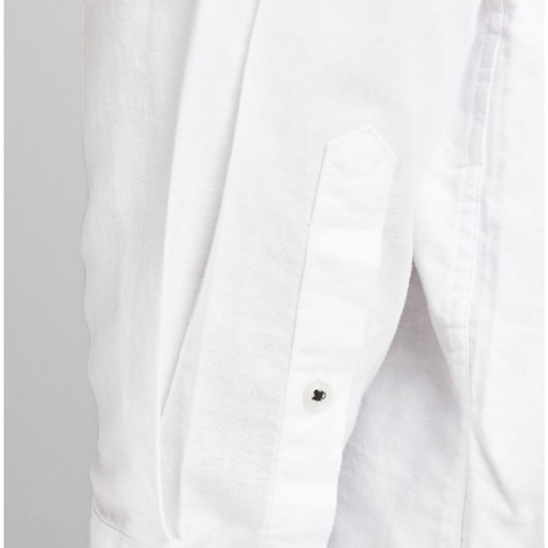 Jack & Jones - 12190444 JJEOXFORD SHIRT L/S S21 NOOS PLS WHITE Blanco