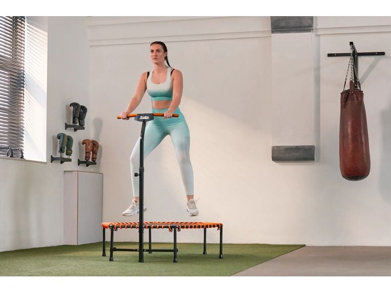 SALTA Fitnesstrampolin Salta Fitness 128 cm, Orange Trampolin zum Trainieren