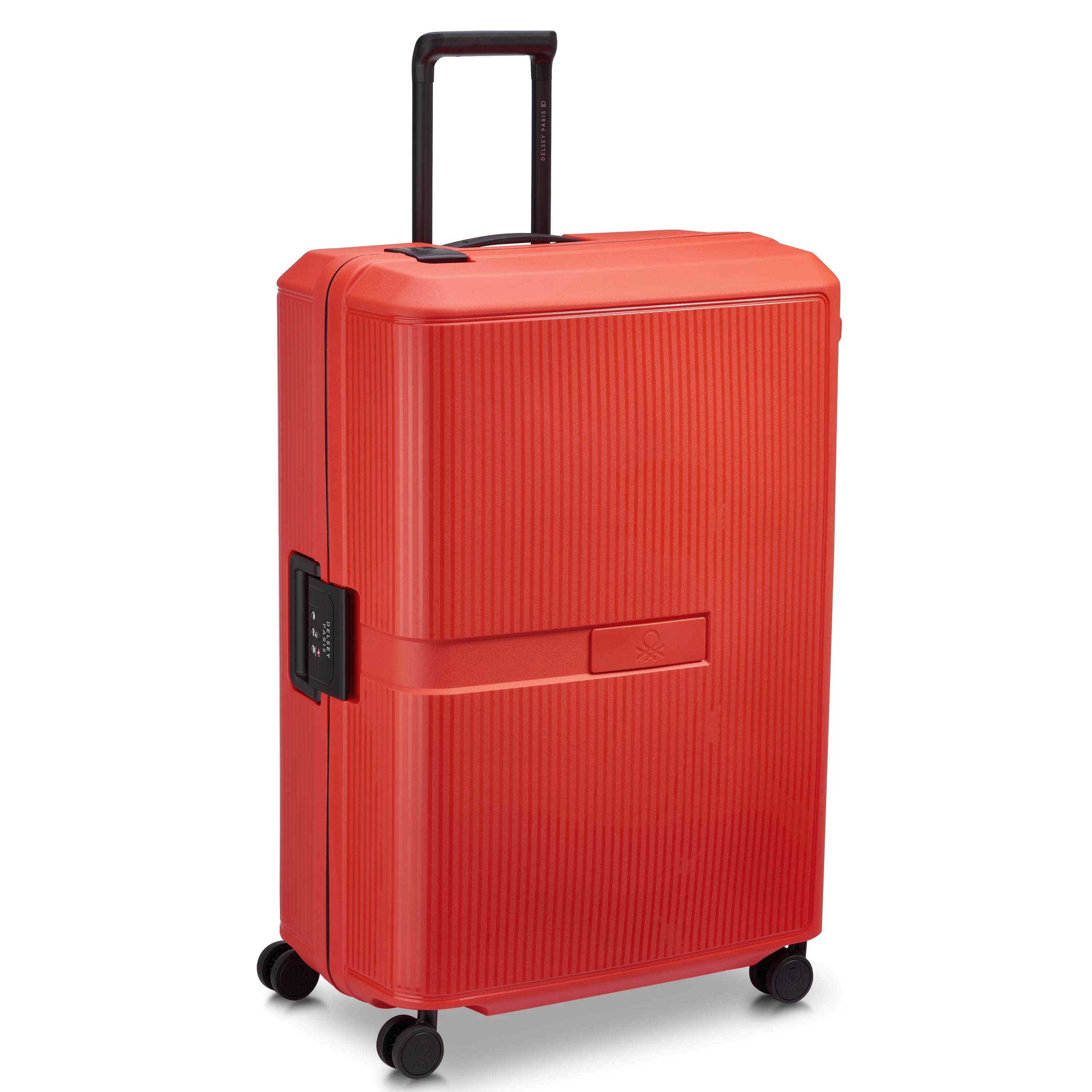 COLOR BLOCK HARDSIDE - Valise soute rigide | Rouge